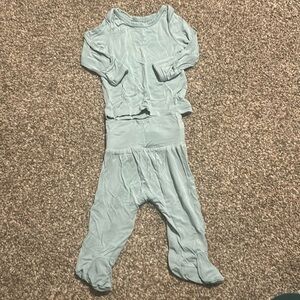 Never worn Carters bamboo shirt and pants set